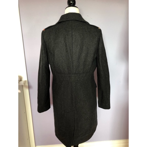 Michael kors wool blend grey coat - Picture 4 of 6